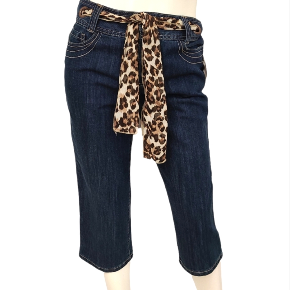 New with Tags Christopher & Banks Jean Capri Pants Size 4